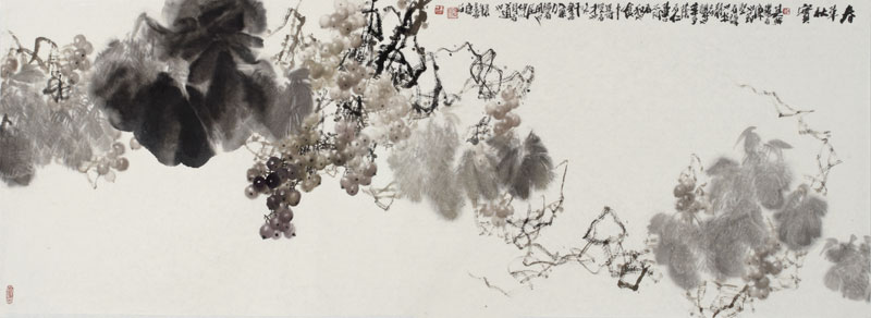 《春华秋实》180X78cm